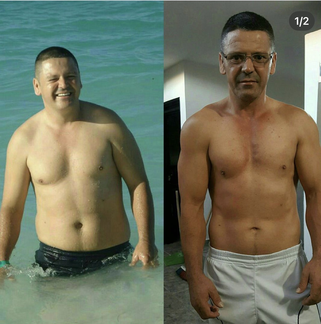 Resultado antes y después de un usuario
